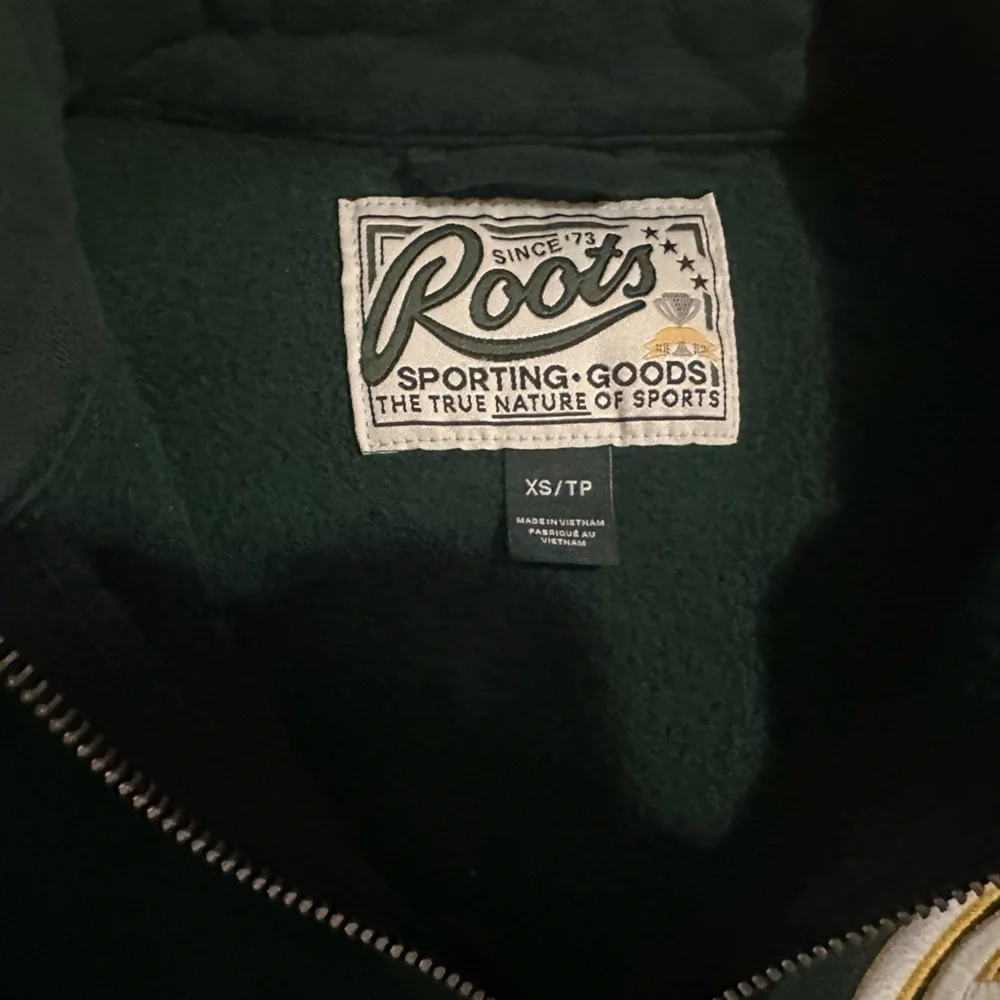 Roots Dark Green Quarter Zip - Picture 3 of 3